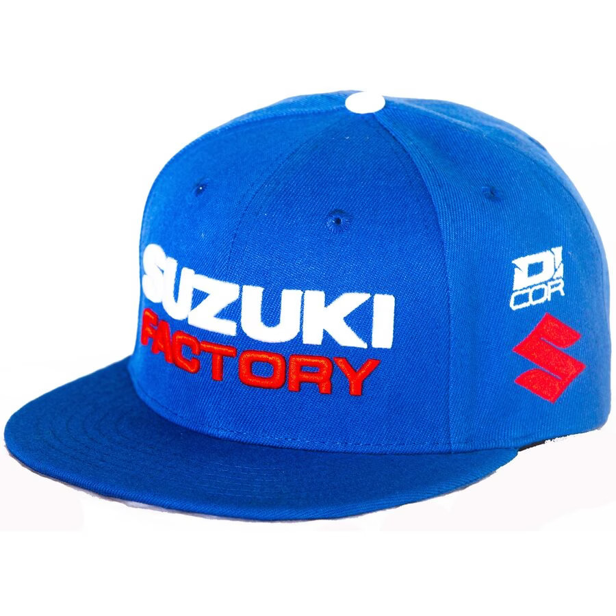 D'COR Visuals Factory Suzuki Snapback Hat - Blue