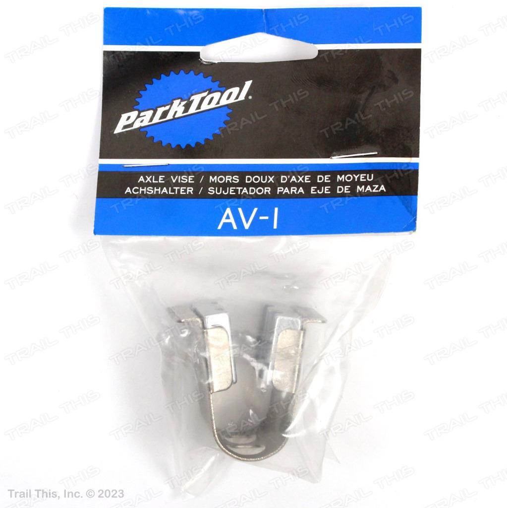 Park Tool AV-1 Pro Mechanics Bicycle Repair Axle Vise Insert for Hubs 9mm & 10mm