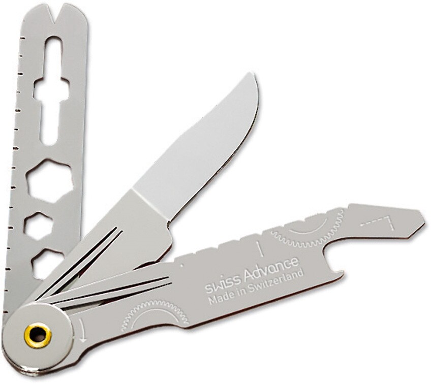 Swiss Advance CRONO N3 Multi Tool Stainless Steel Blade And Seven Other Tools