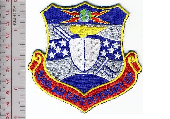 US Air Force USAF 506th Air Expeditionary Group AEG Patch NO TARIFF