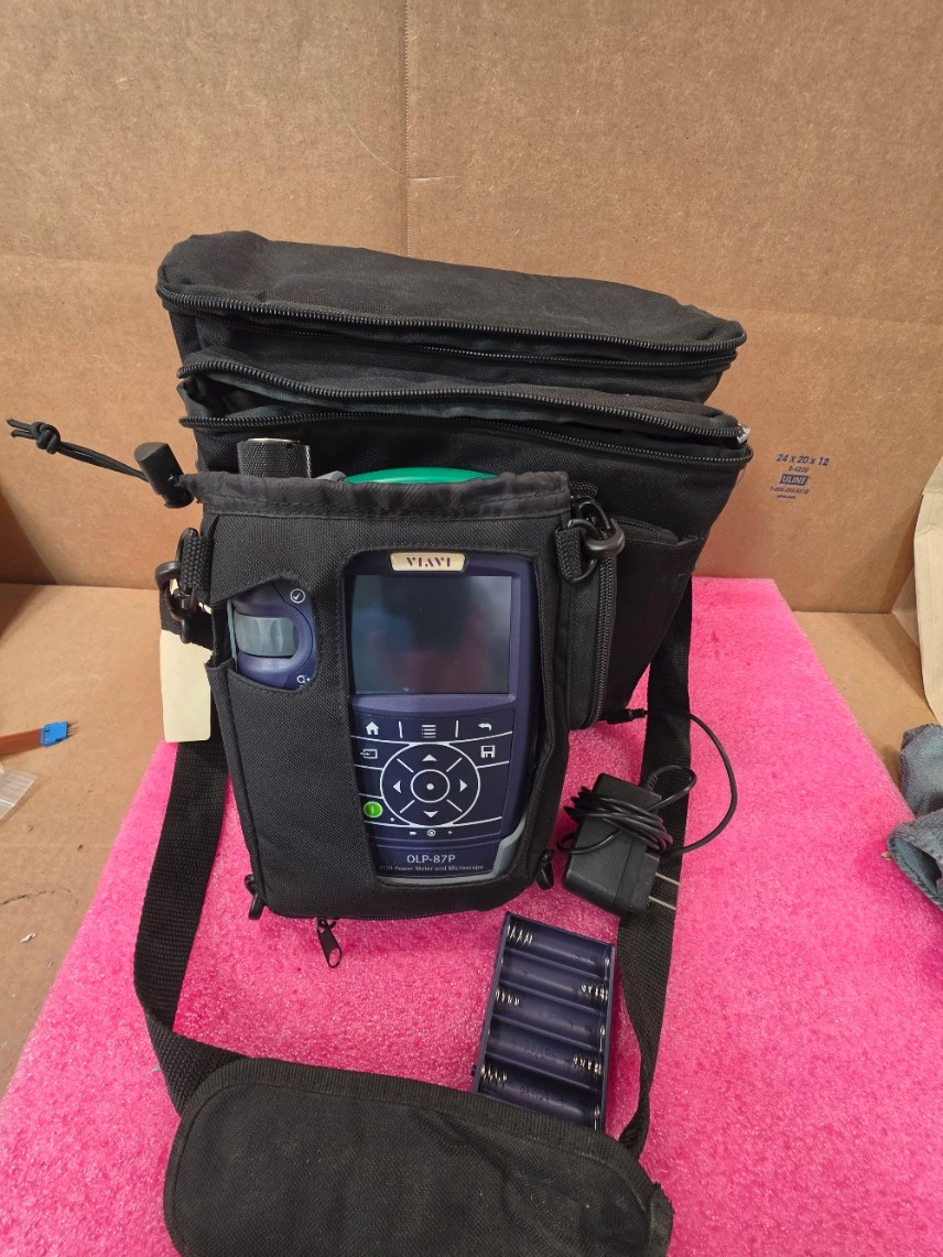 JDSU/Viavi OLP-87P PON Power Meter and Microscope Unit #3