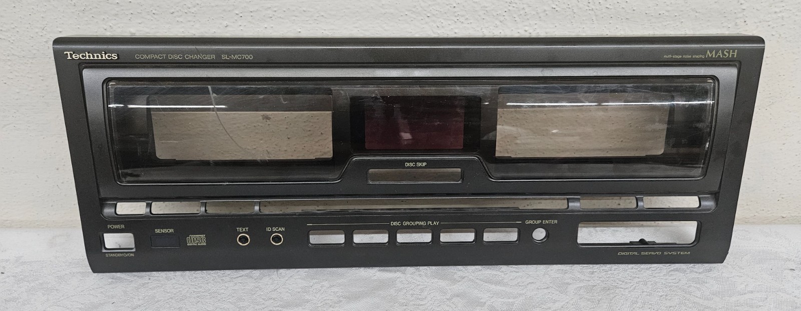 TECHNICS SL-MC700 CD Player FACEPLATE w Some Scratching