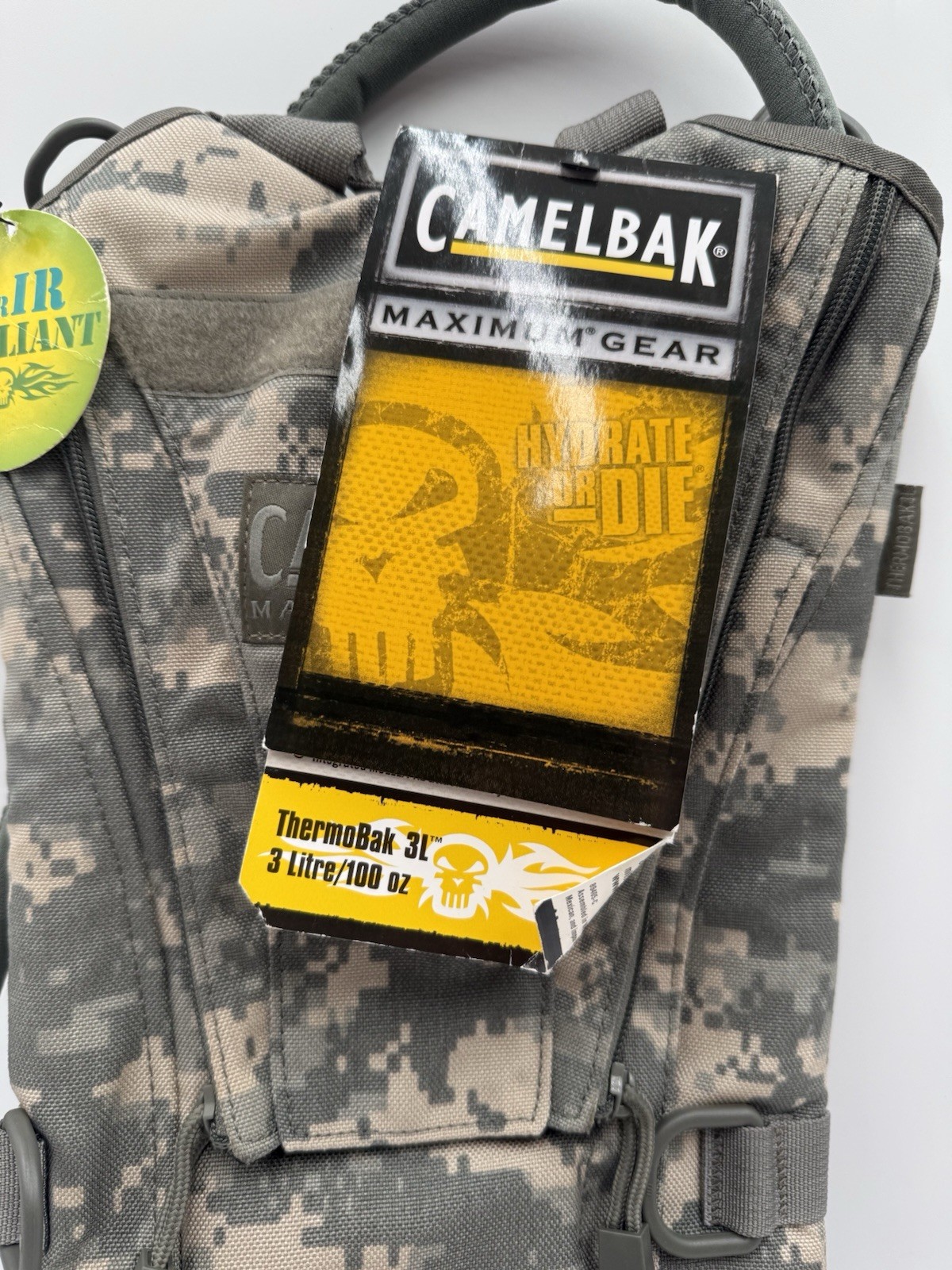 Camelbak Maximum Gear Thermobak 3l/100oz Hydration Pack NIR Compliant Camo New