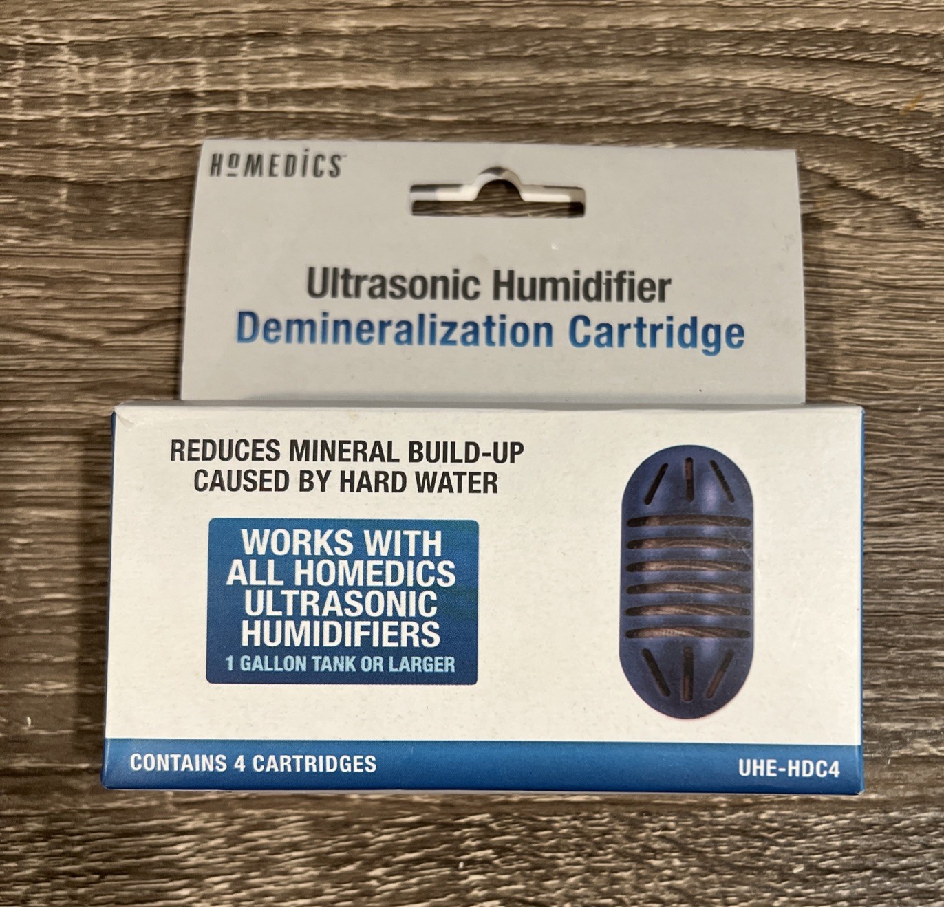 Homedics Ultrasonic Humidifier Demineralization Cartridge 4-Pack UHE-HDC4