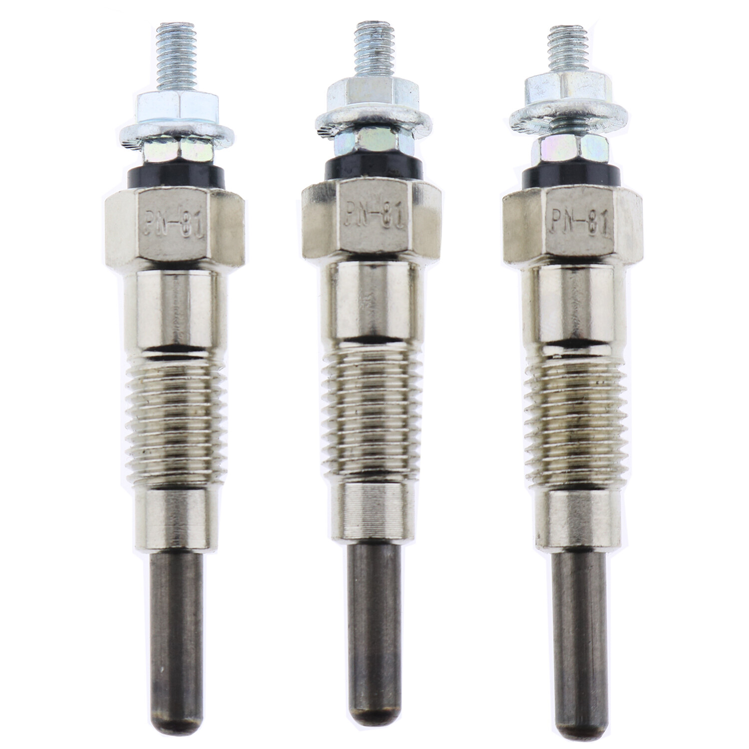 3X Glow Plug Plugs for Kubota Yanmar D750 D850 D950 B1500 B7100 B7001 B8200 NGK