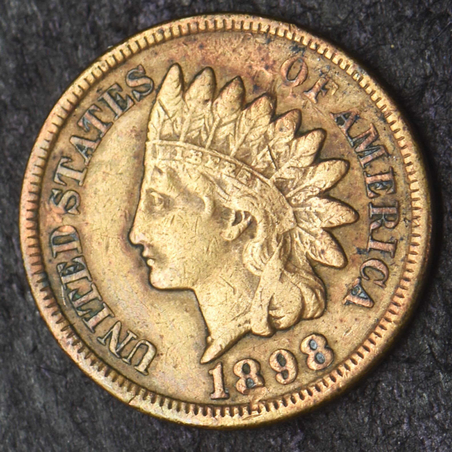 1898 "High Grade" Indian Head Cent 1C- COINGIANTS -
