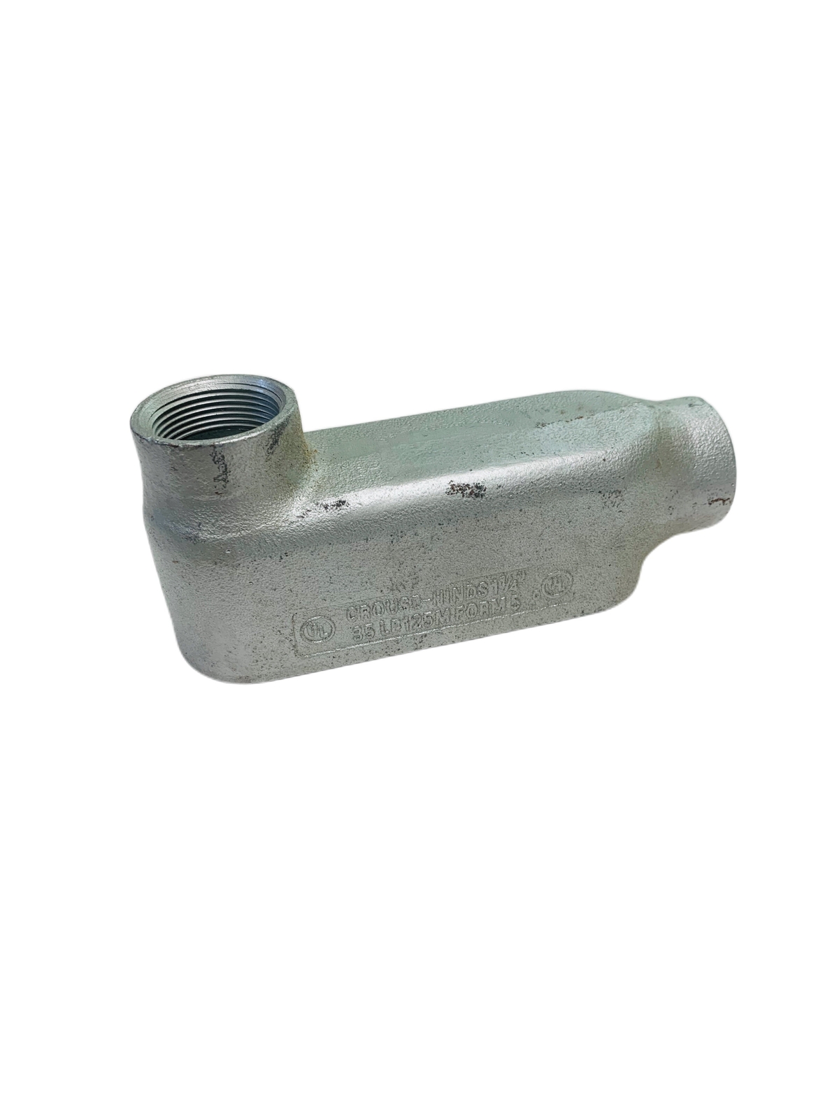 Cooper Crouse-Hinds LB35 Die Cast Aluminum 1-1/4" Form 5 Series Conduit Body