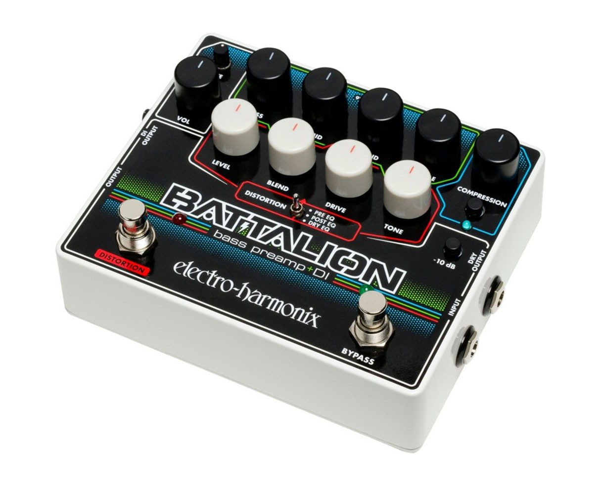 Electro-Harmonix Battalion Bass Preamp/DI Pedal
