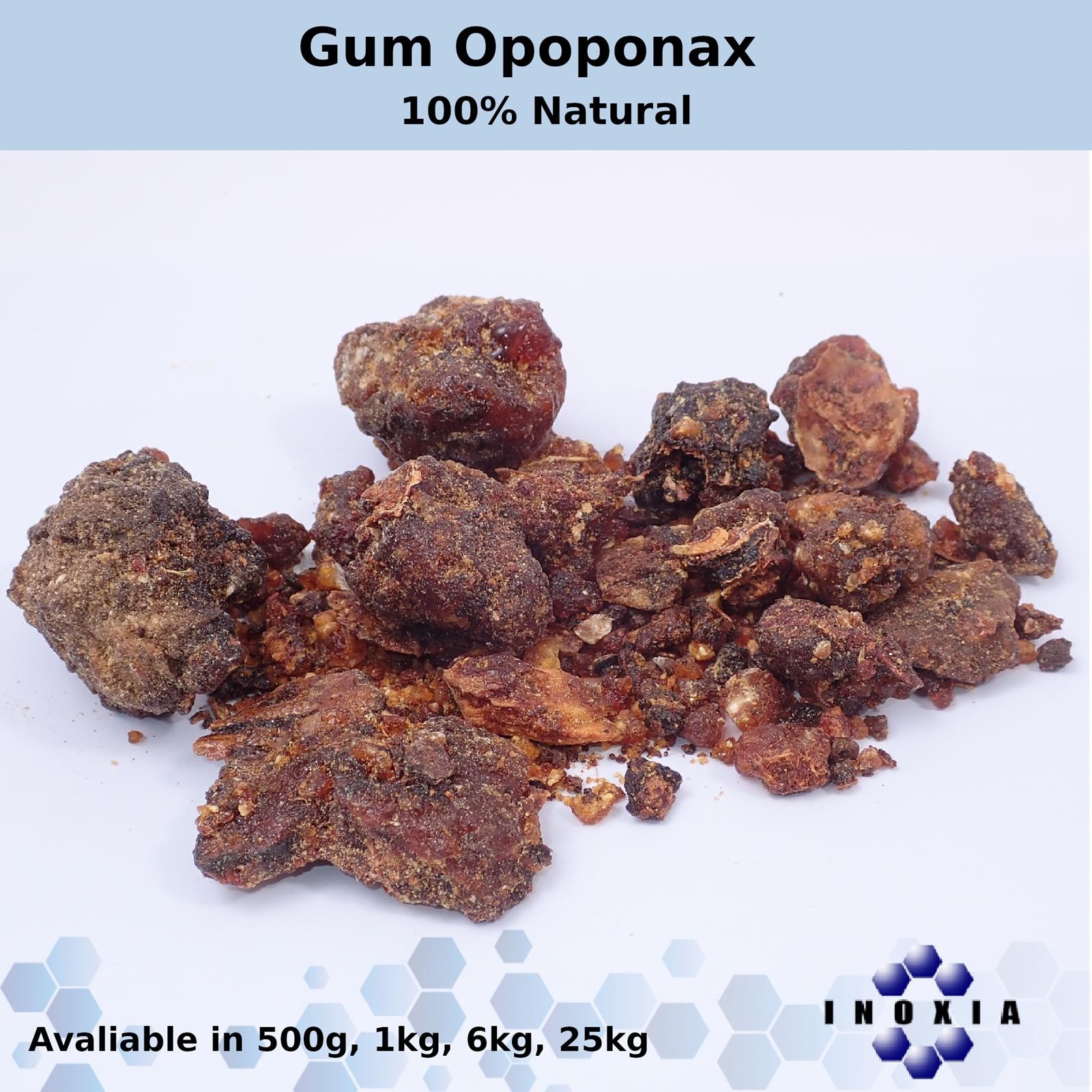 Gum Opoponax Sweet Myrrh Resin 500g–6kg, 100% Natural - Incense & Perfumery