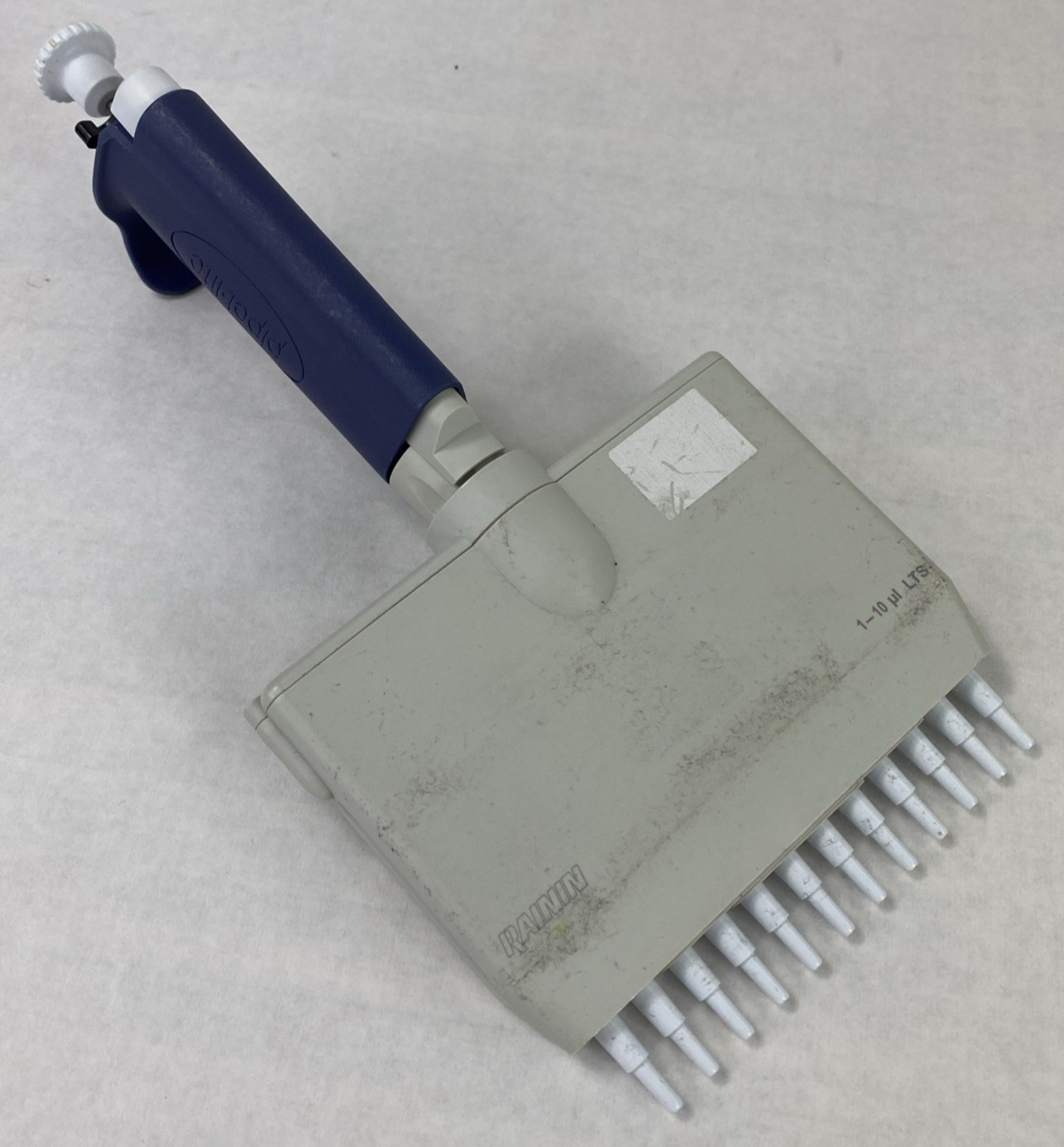 Rainin Pipet-Lite L10 1-10 uL LTS Multichannel 12 Channel Pipette