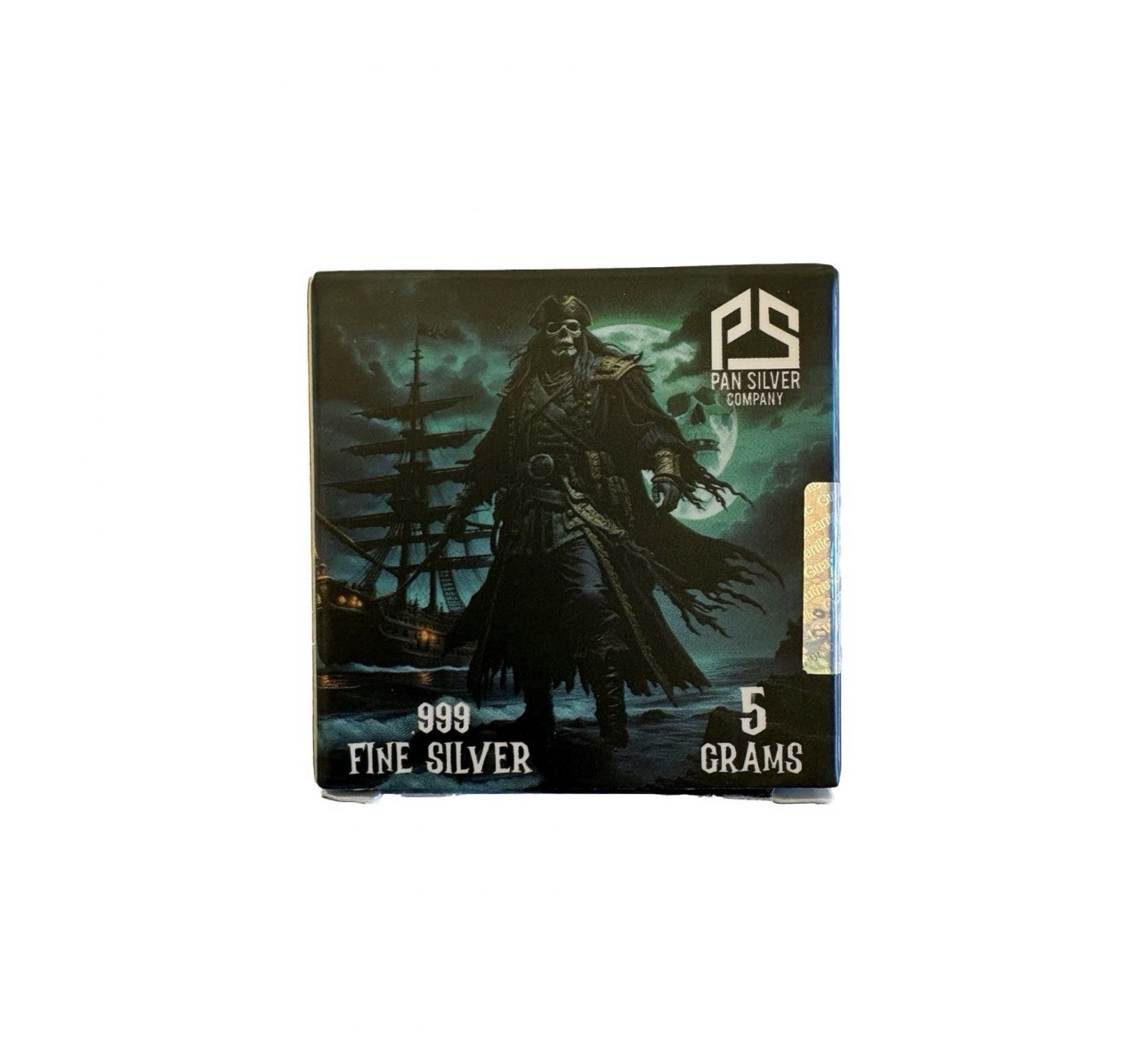 FULL COLOR Pirate Series: Standing Pirate 5 Gram .999 Silver 🏴‍☠️1 Of 300🔥