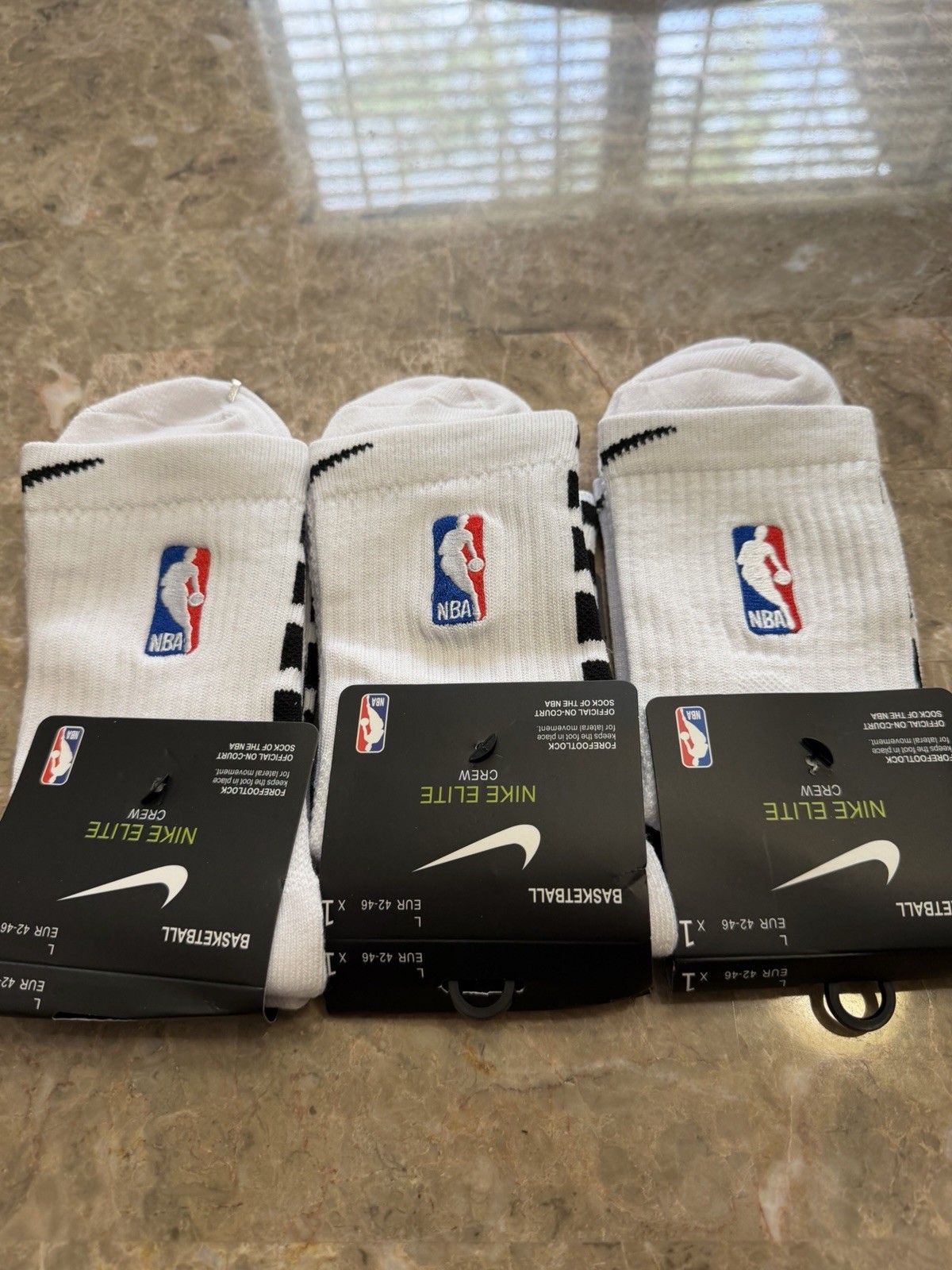 Nike Elite Crew NBA Socks DRI-FIT 3 Pair