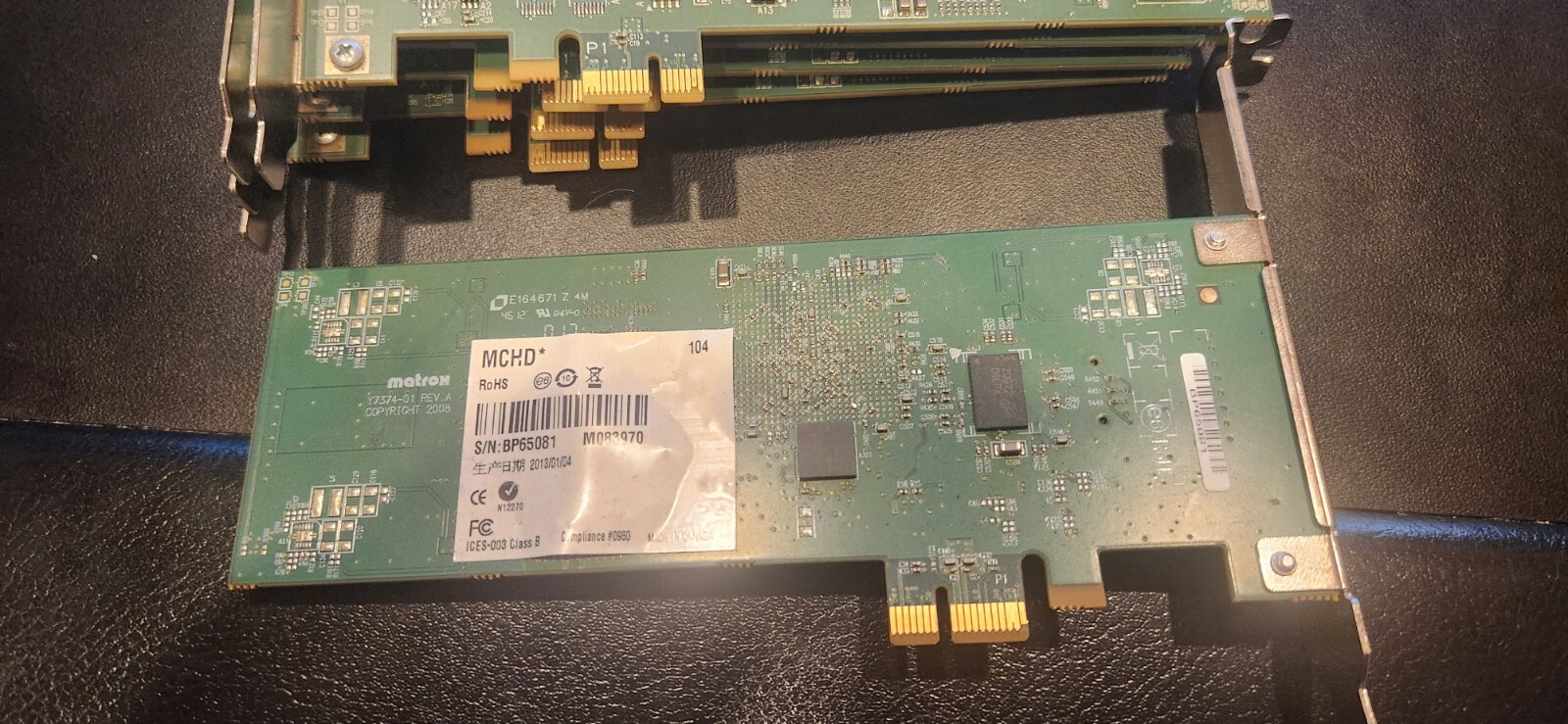 MATROX Compress-HD MCHD Professional Accelerator Card GC+