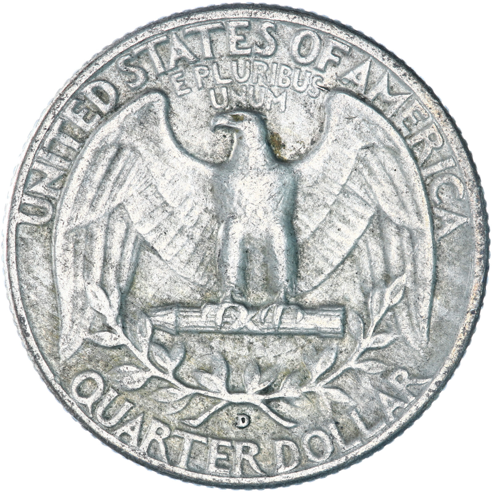1953 D Washington Quarter 90% Silver Extra Fine XF