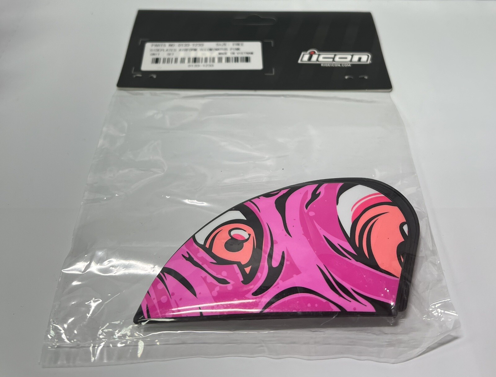 ICON AIRFORM ILLUMINATUS PINK SIDE PLATES #0133-1233