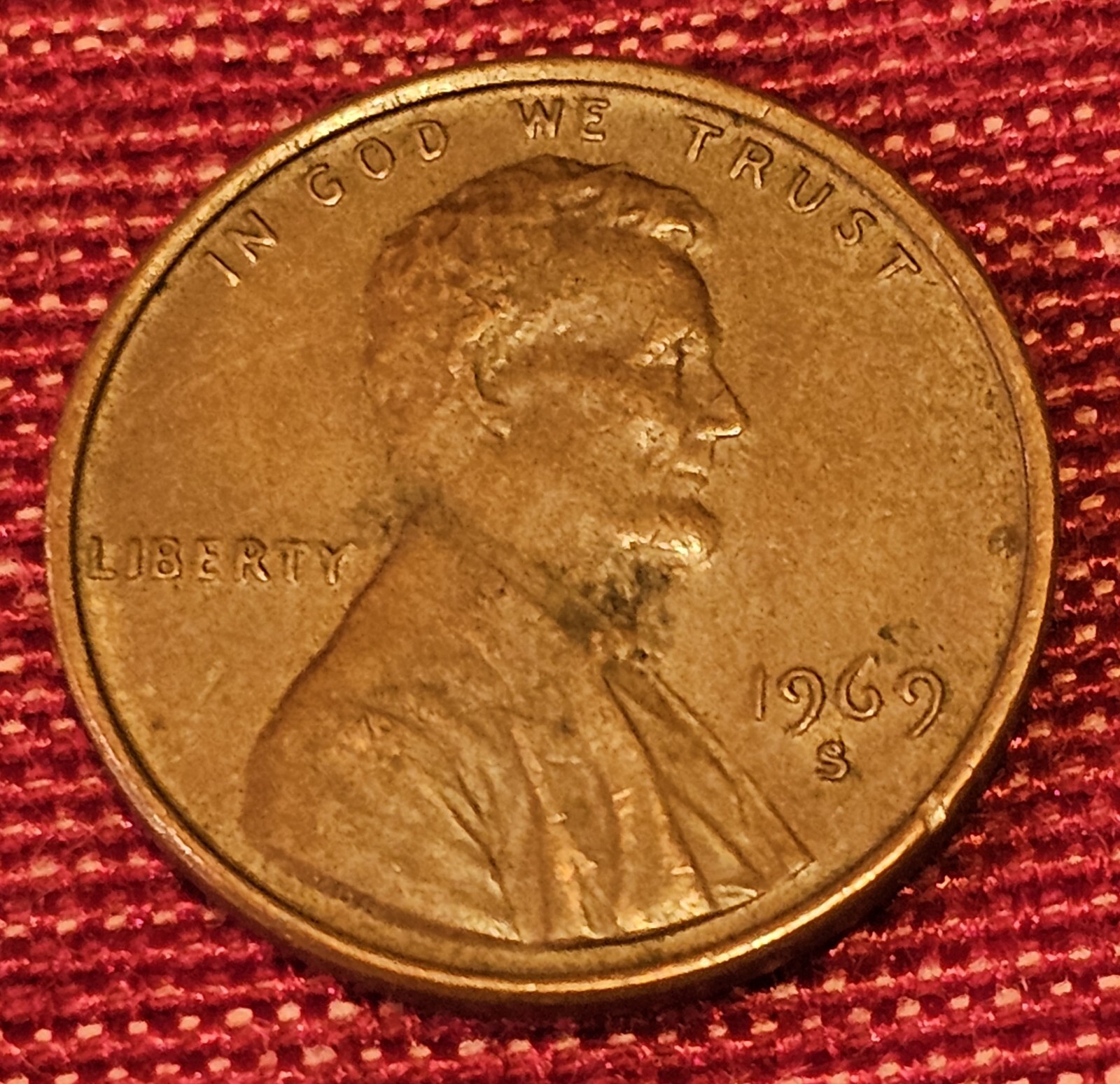1969 S LINCOLN PENNY FLOATING ROOF K