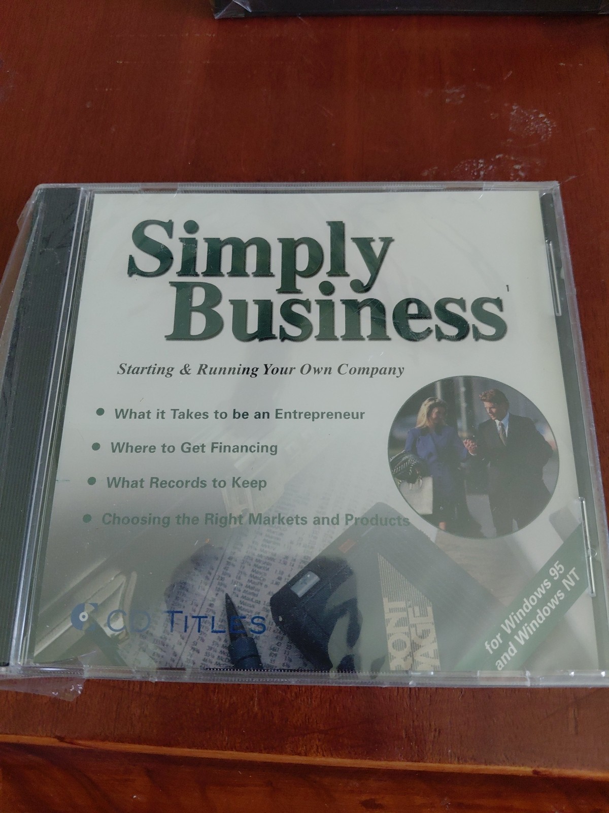 CD Titles Simply Business Starting & Running Your Own Company CD-ROM For Windows