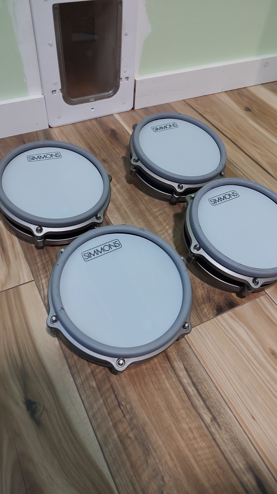 Simmons Titan 70 2 Zone Electronic Drum Pads x 4
