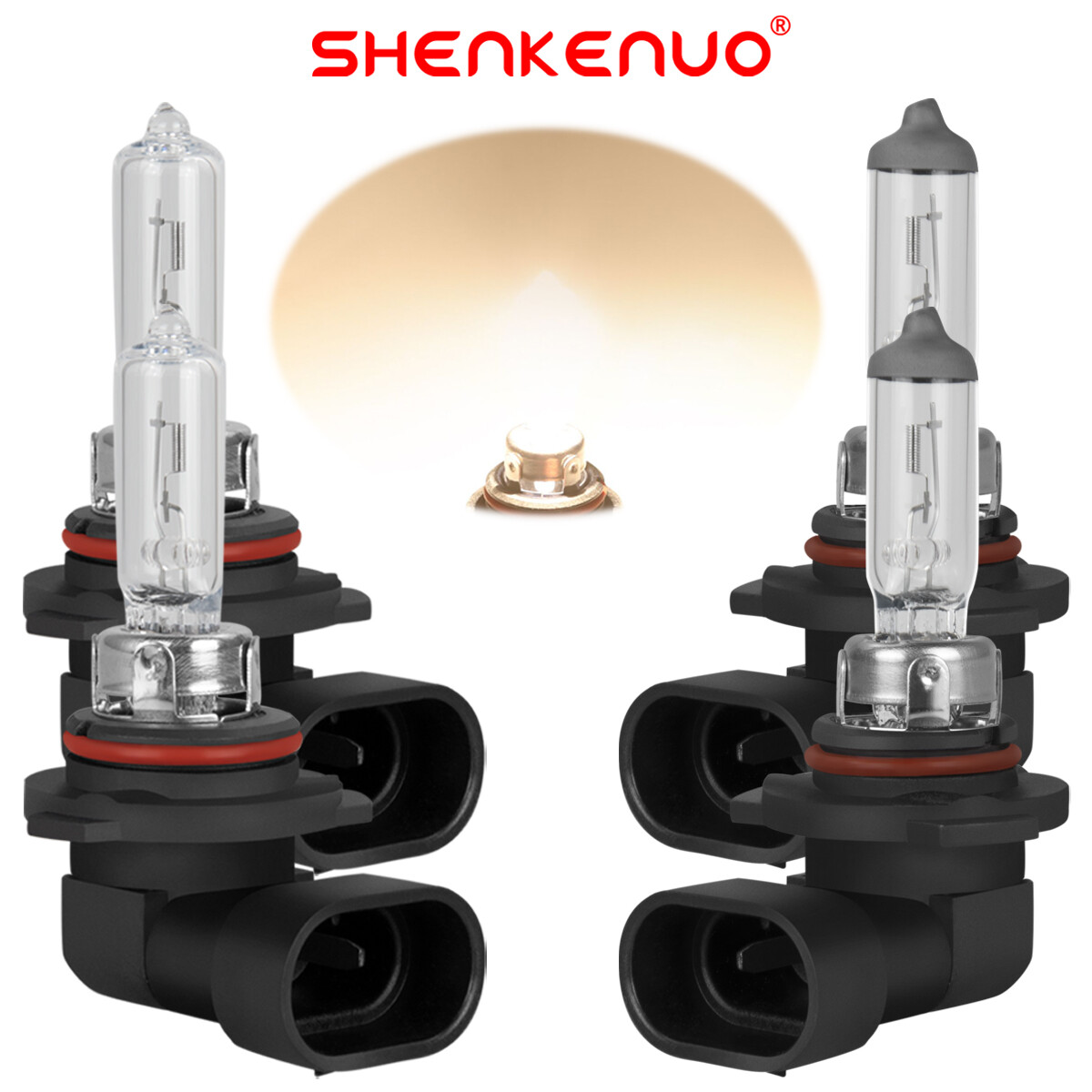 For Buick LeSabre 1990-2005 4X 3400K Halogen Headlight Bulb High Low Beam BP