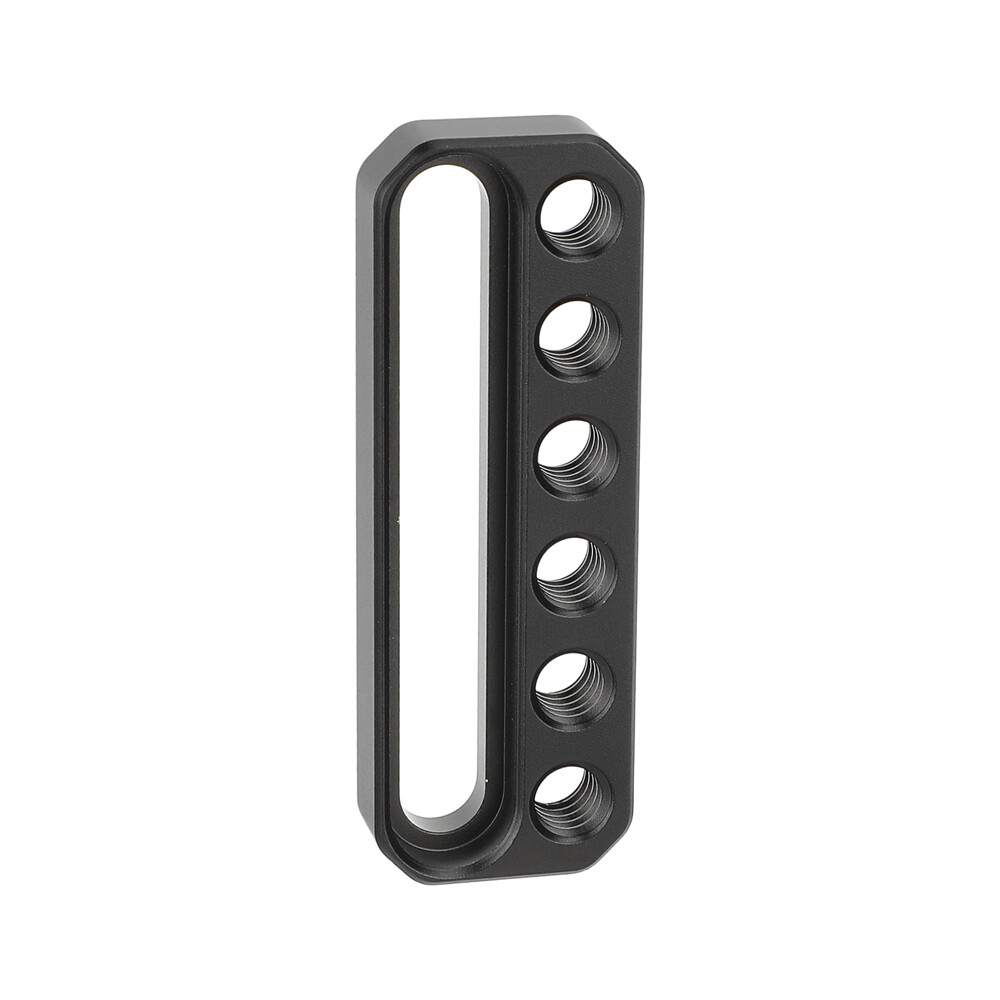 Mini Cheese Extension Plate w/Single Countersunk Slot & 1/4"-20 Mounting Threads