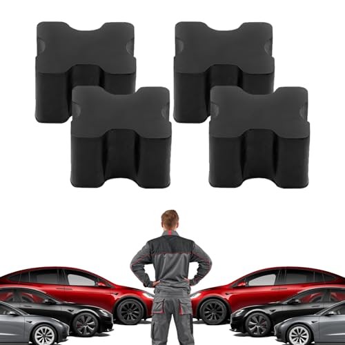 4PCS Rubber Coil Spring Spacers, Heavy Duty Coil Over Suspension Lift Black