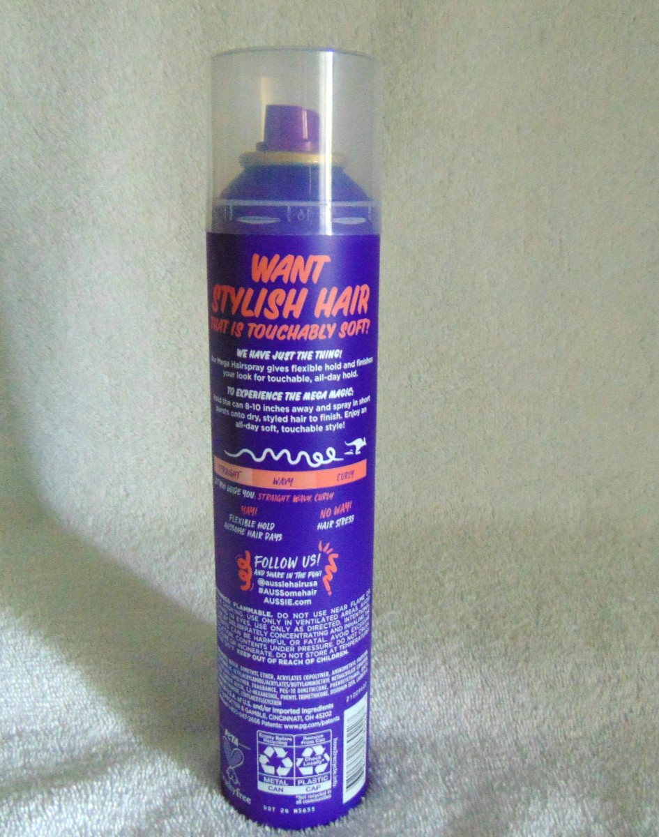 Aussie Mega Flexible Hairspray Light Hold