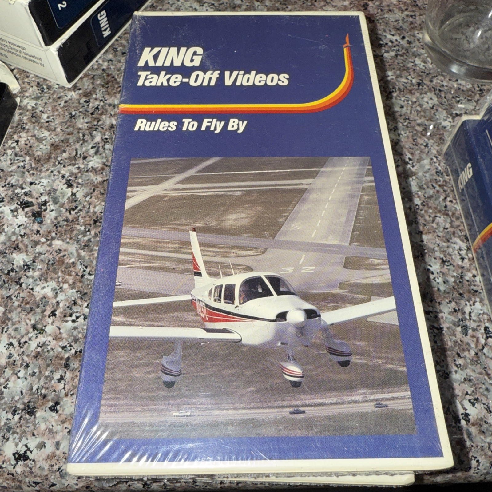 King Pilot Aviation Accelerated Ground School Take Off VHS Rules to Fly By (n2b1