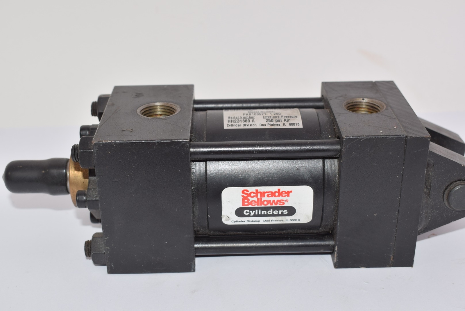 NEW Schrader Bellows Cylinder 250 PSI PAB108521 1.250 PA-2 Series