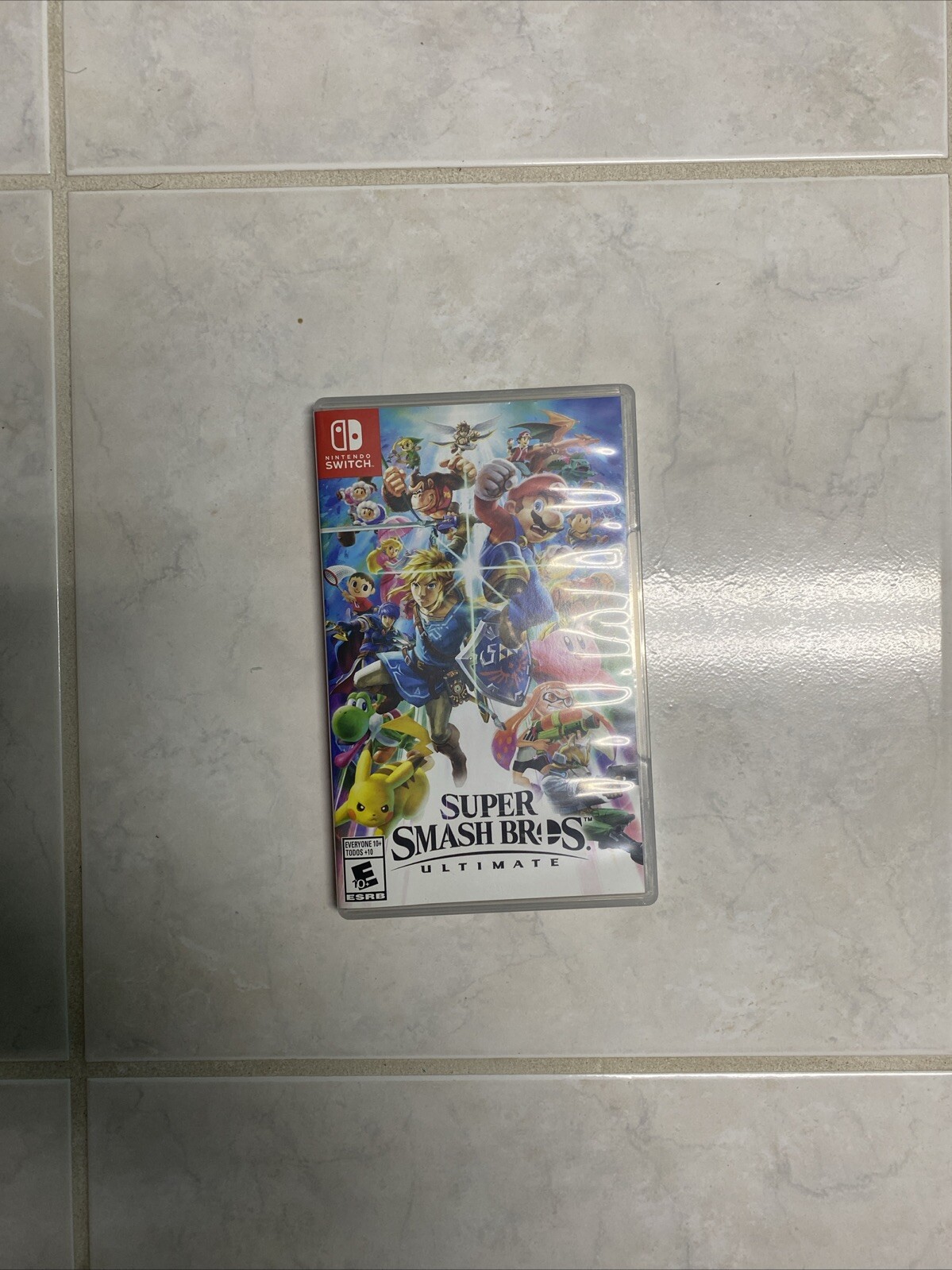 Nintendo Switch And Controller With Game