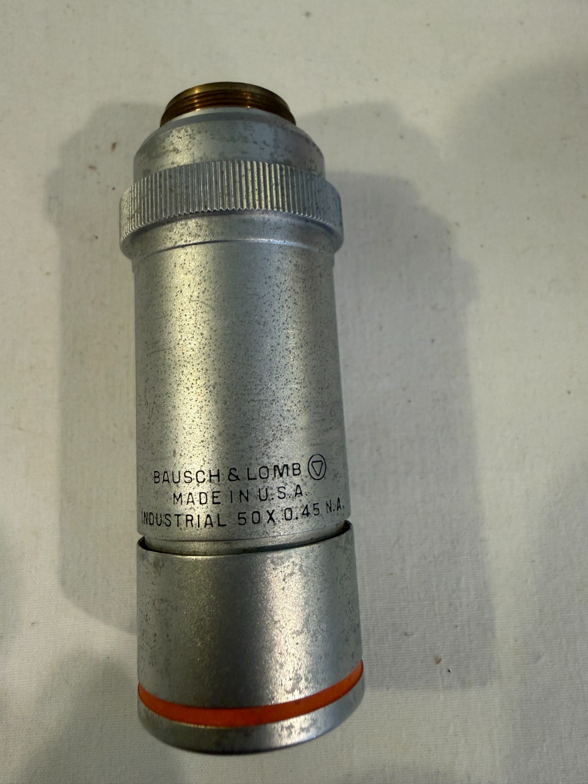 Bausch & Lomb 50X 0.45NA index Objective lens for Microscopes