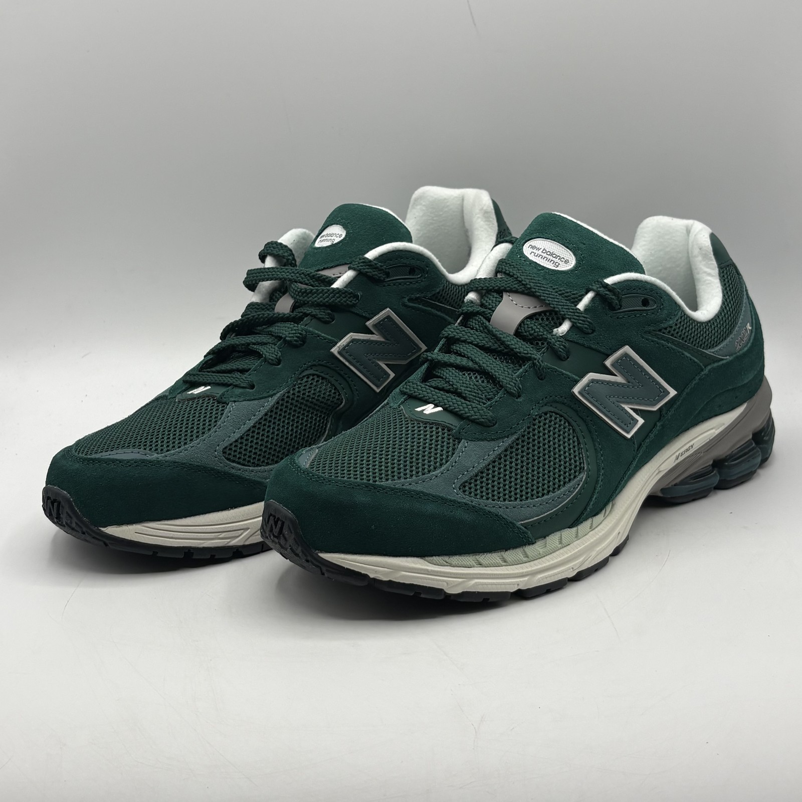 New Balance 2002R M2002RFK Marsh Green Mens 9.5 Casual Suede/Mesh Running Shoes