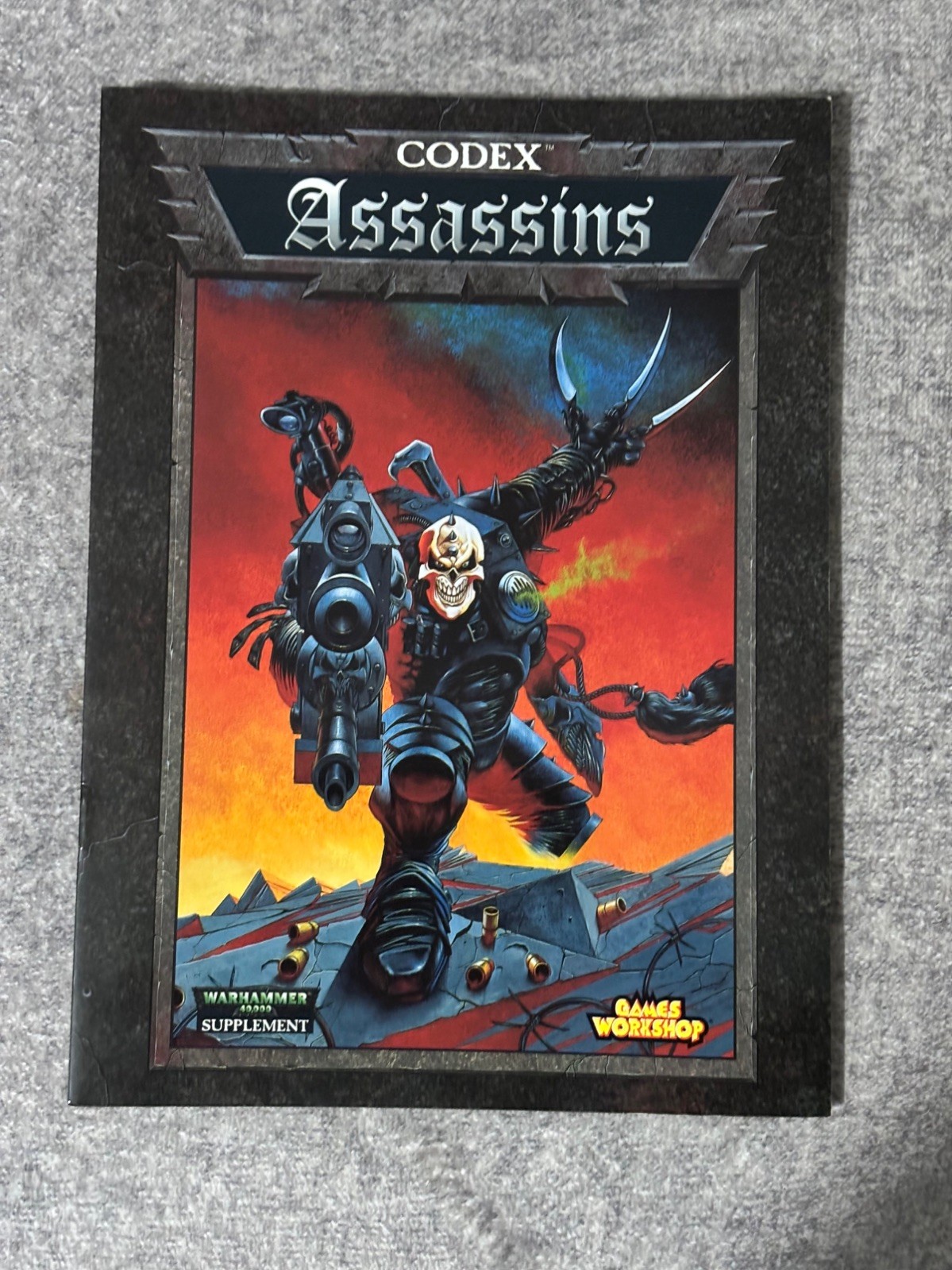 Warhammer 40k Imperial Army Assassins Codex Supplement Eversor Games Workshop