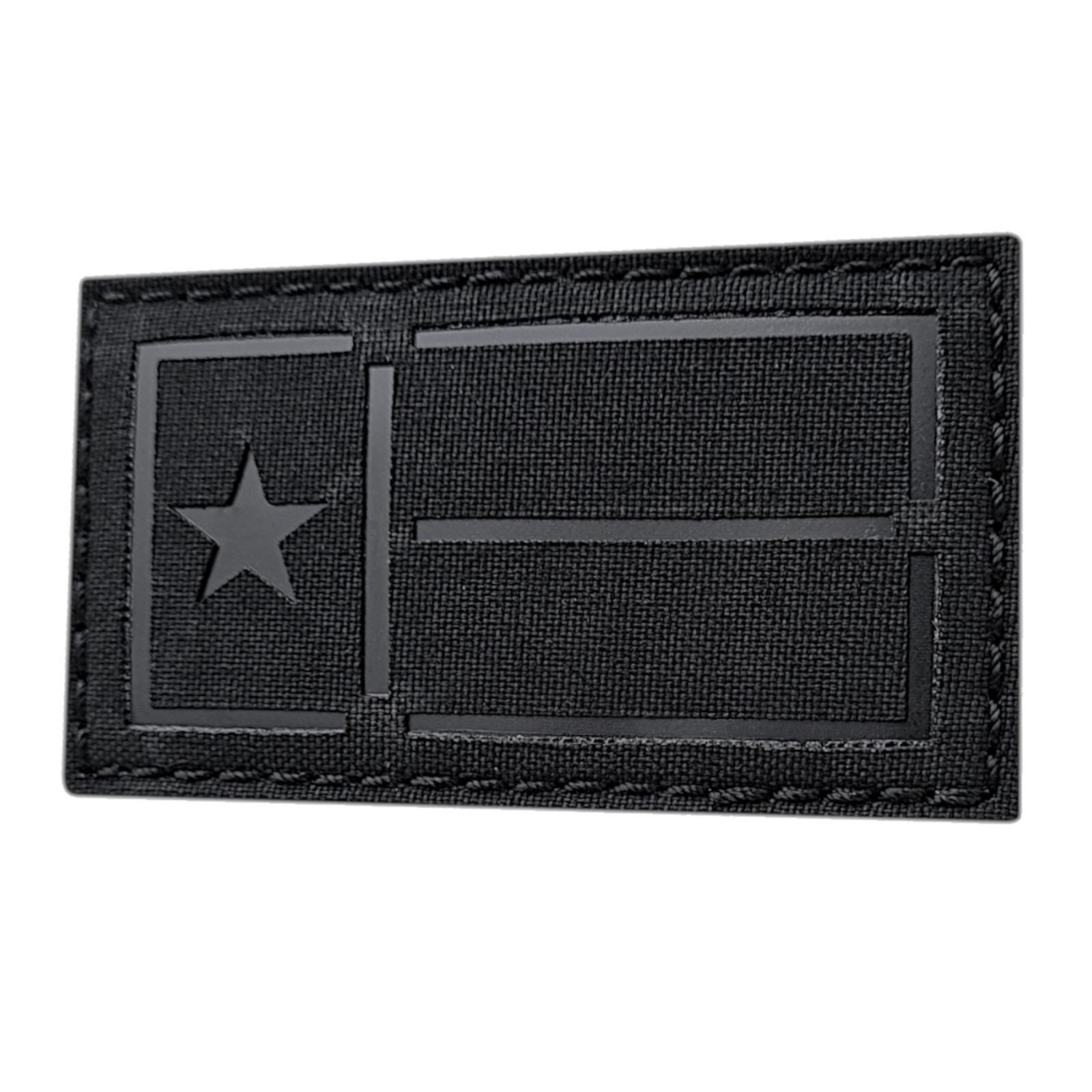 IR Lone Star Texas flag blackout 2x3 5 tactical IFF infrared morale patch