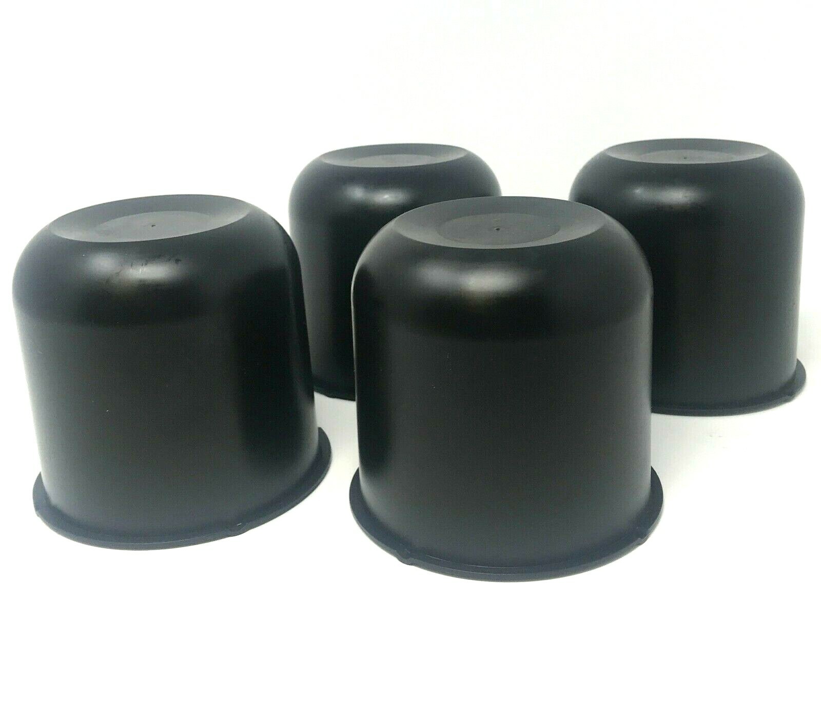RV/Camper/Trailer - Plastic Hub Cover, BLACK, 4.25" , 4 pack