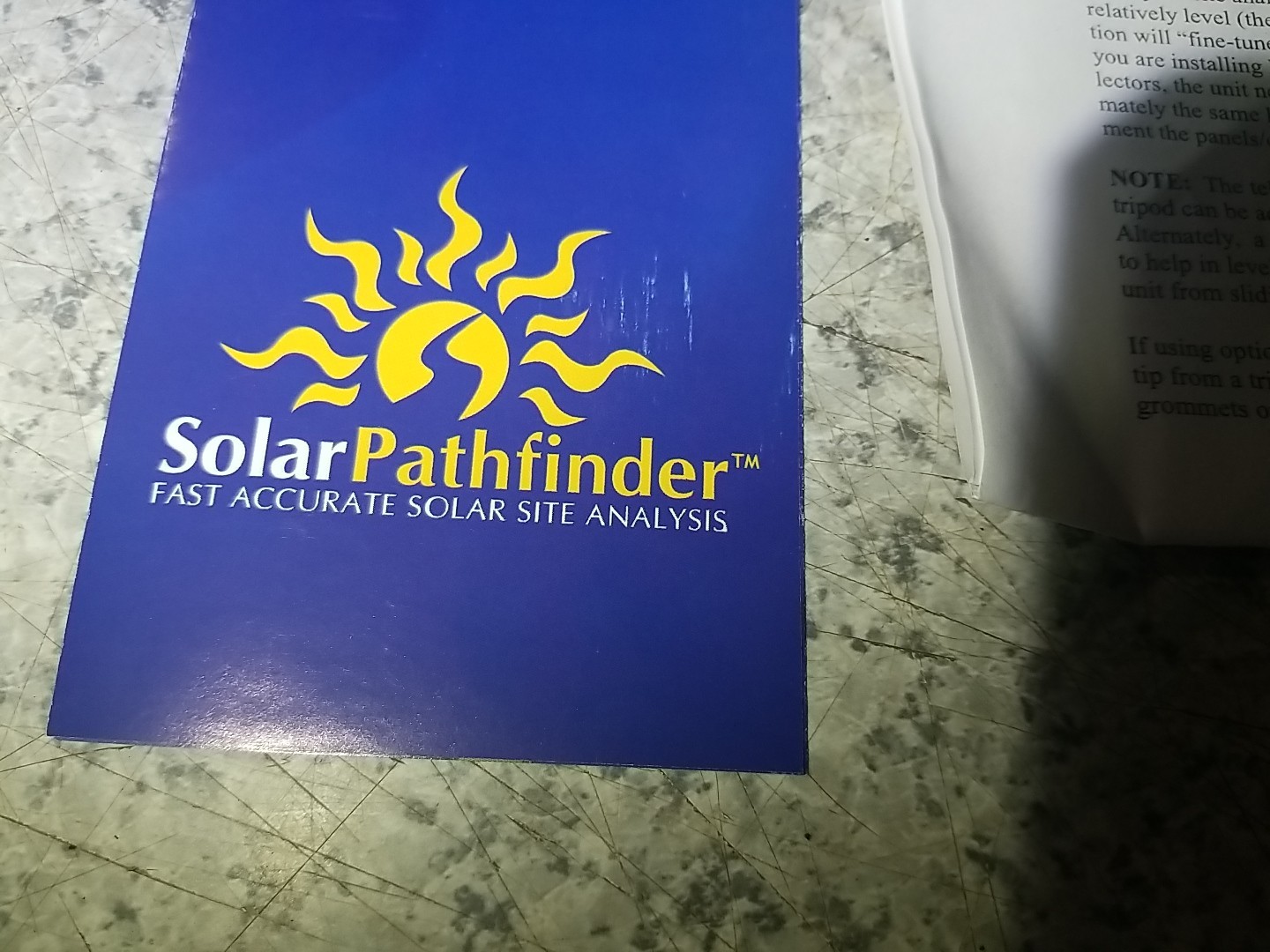 Solar Pathfinder Fast Accurate Solar Site Analysis