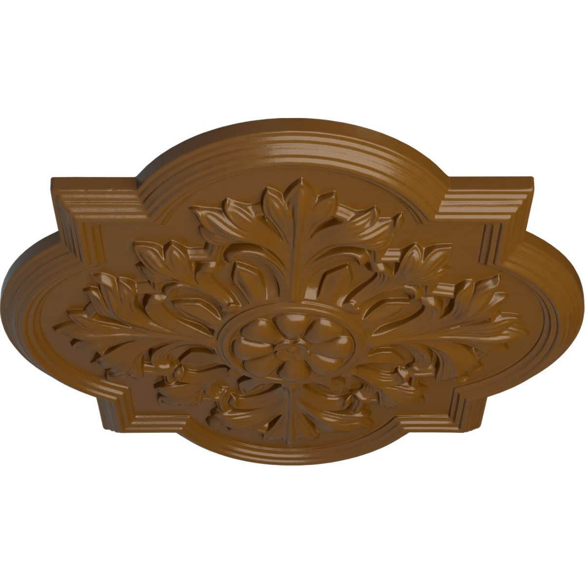 Ekena Millwork Cm20Bostf Bonetti Ceiling Medallion Smokey Topaz