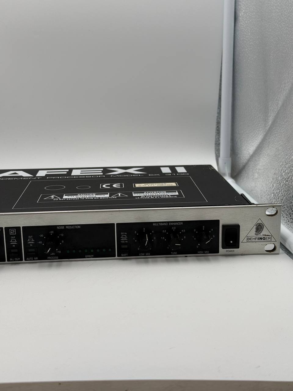Behringer Ultrafex II EX3100 multiband sound enhancement processor excellent