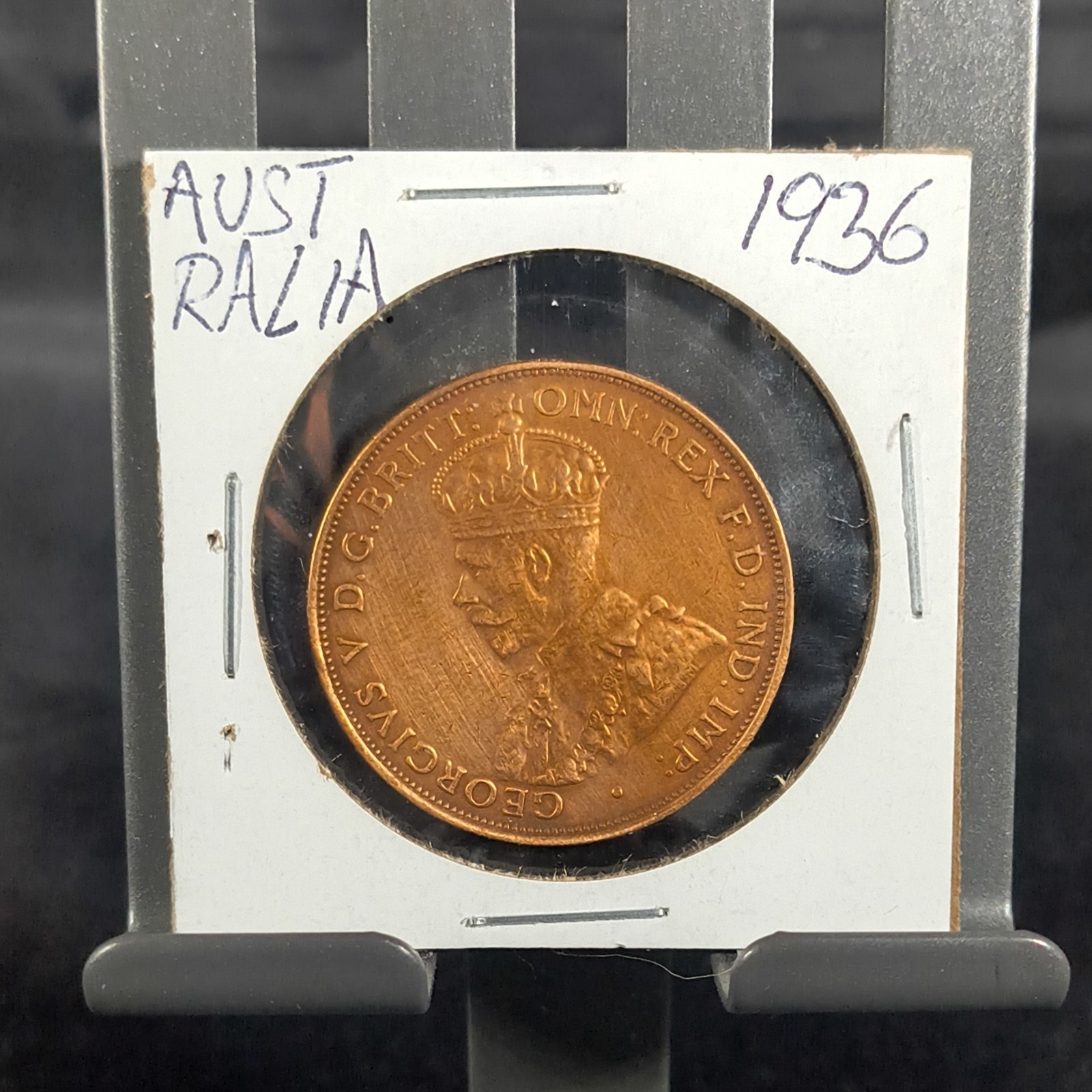  Australia 1936 Large Penny WW2 VF