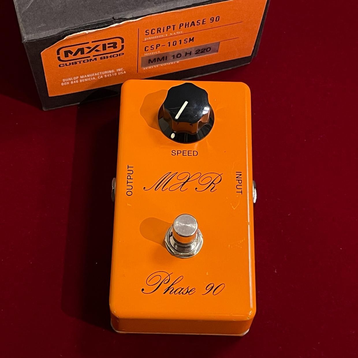 MXR CSP-101MS Script PHASE90 Used Phaser