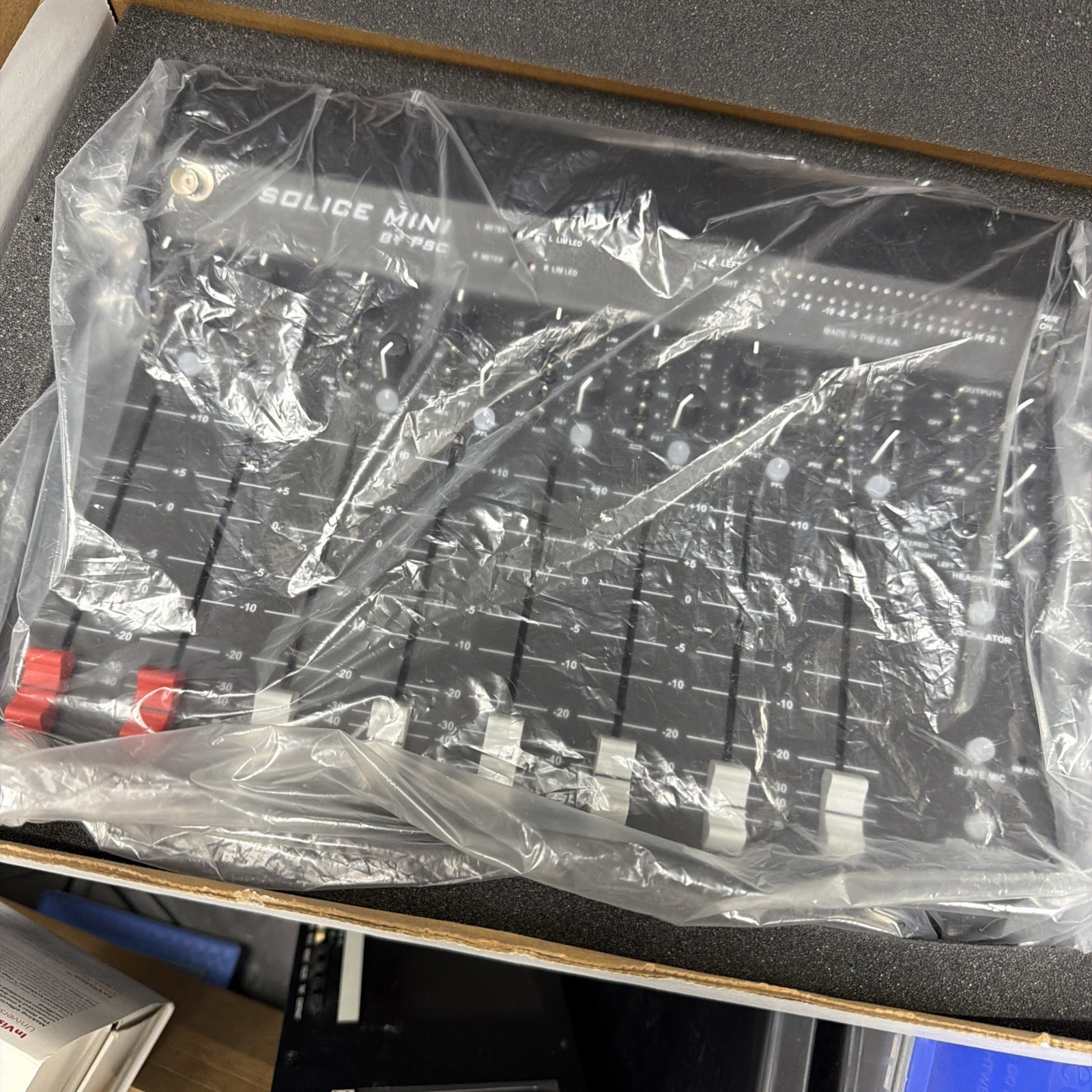 PSC Professional 8 Channel Audio Mixer Solice Mini OPEN BOX