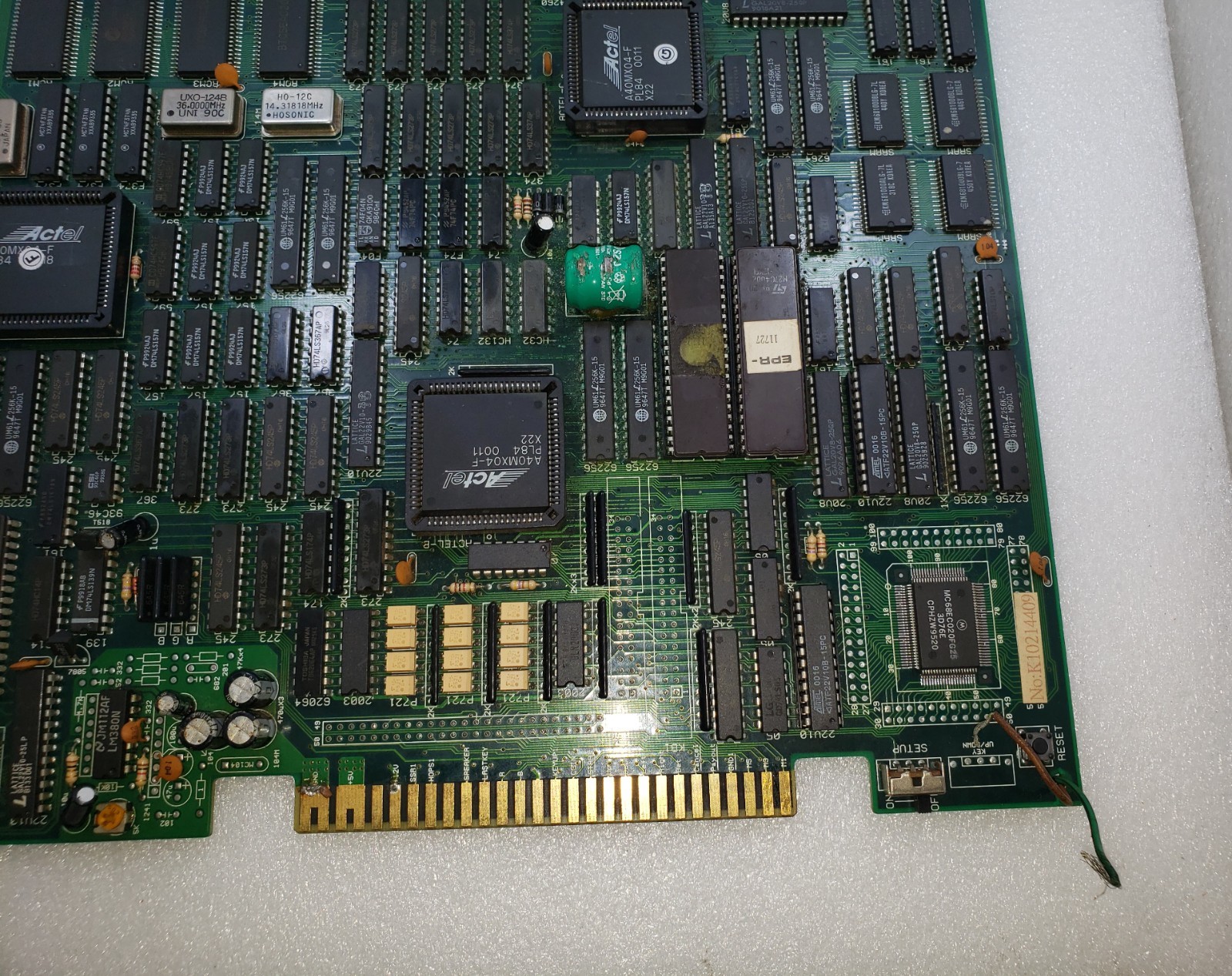 Original PCB (not working )Video Arcade Game K10214409 Version 60rt