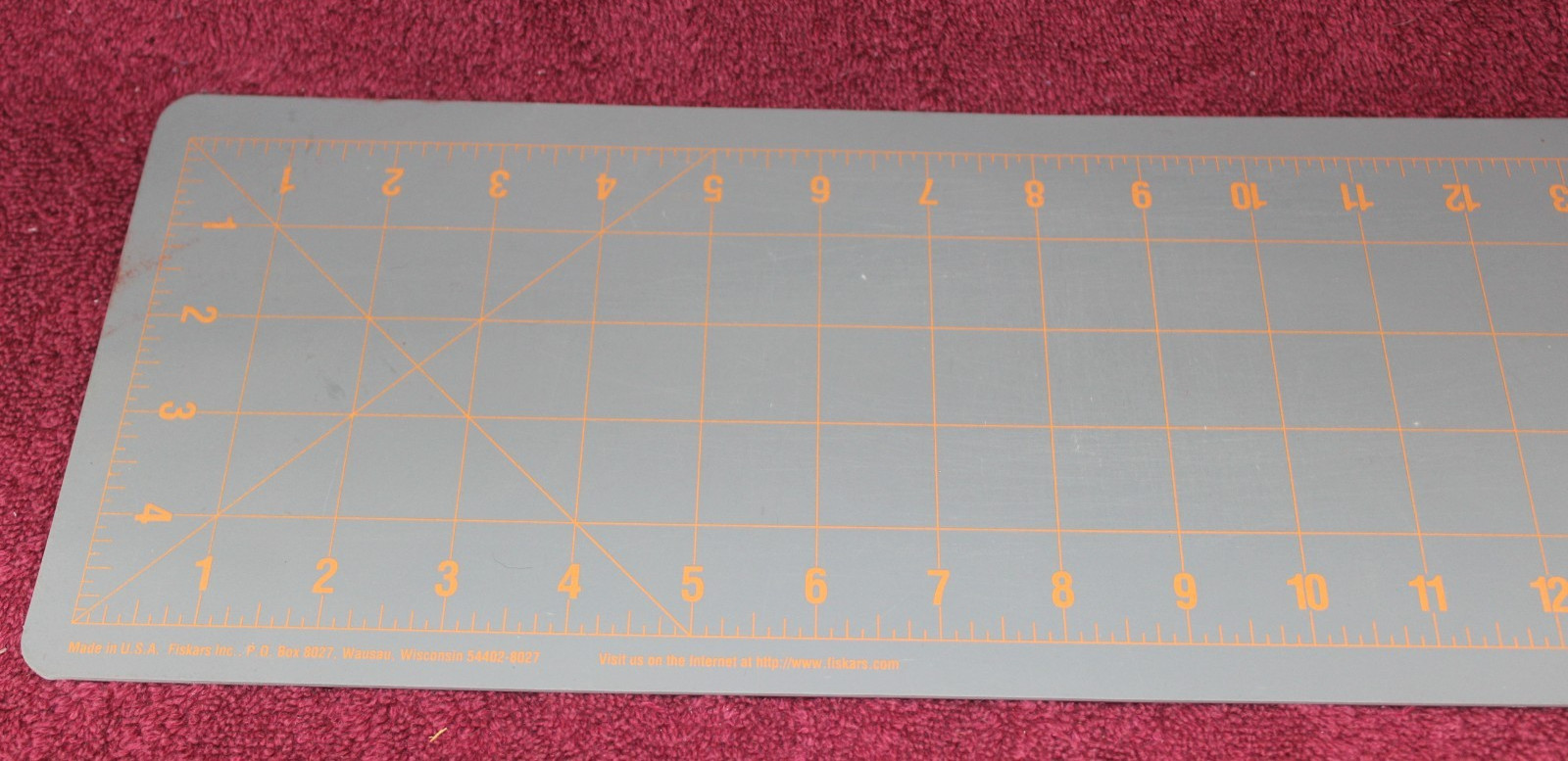 Fiskars Gray Cutting Mat 17x5