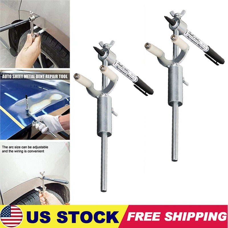 Automobile Dent Repair Wheel Arch Car Body Line Marking Tools US