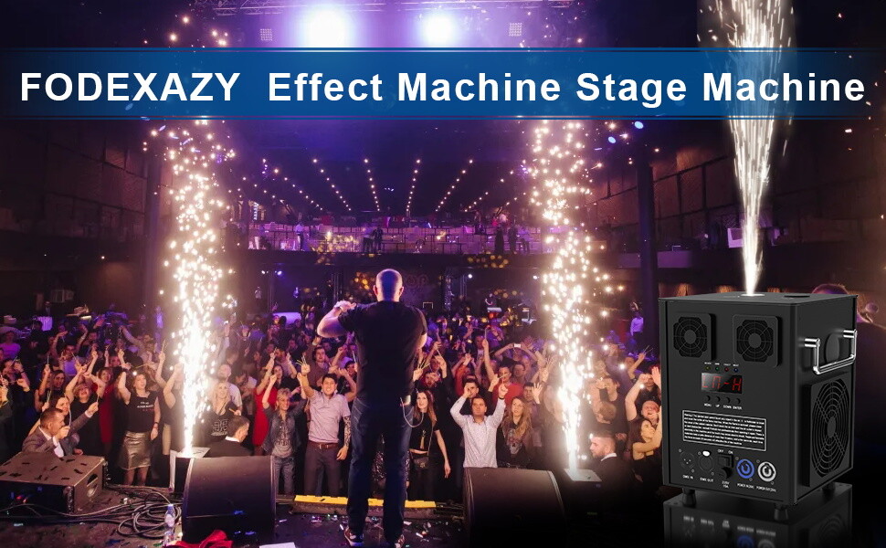 700W Large Cold Spark Firework Machine 6.6-9.8ft DJ Special Effect