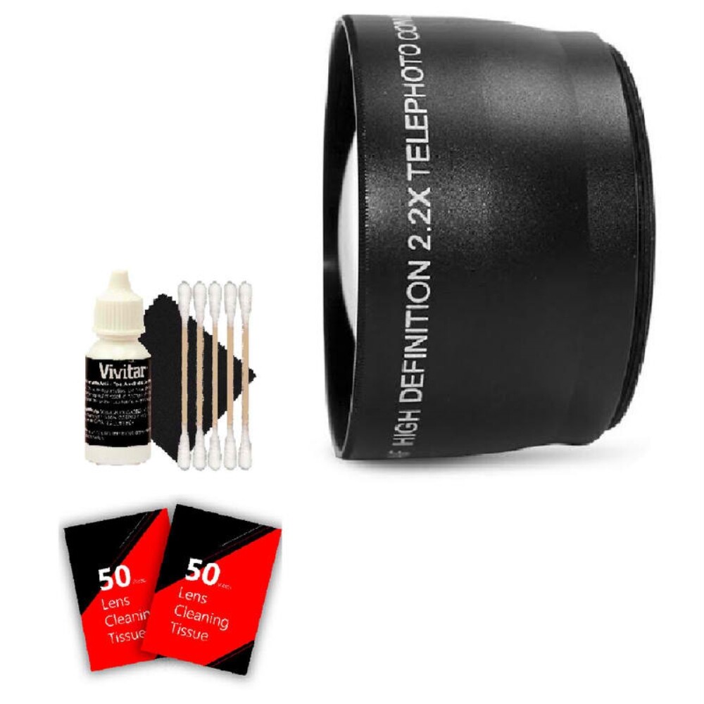 52mm Telephoto Lens Kit for Nikon D3300/D5300 and All Nikon DSLR Camera