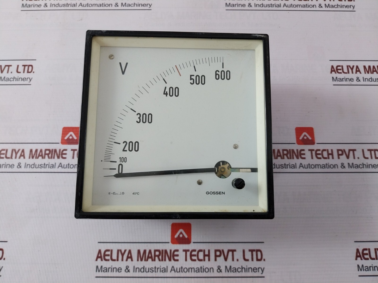 Gossen Voltmeter 0-600V 45 C