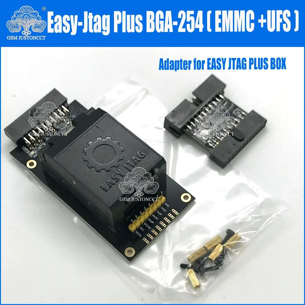 UFS BGA 254 Sockets Adapter Tool For Easy Jtag Plus Box
