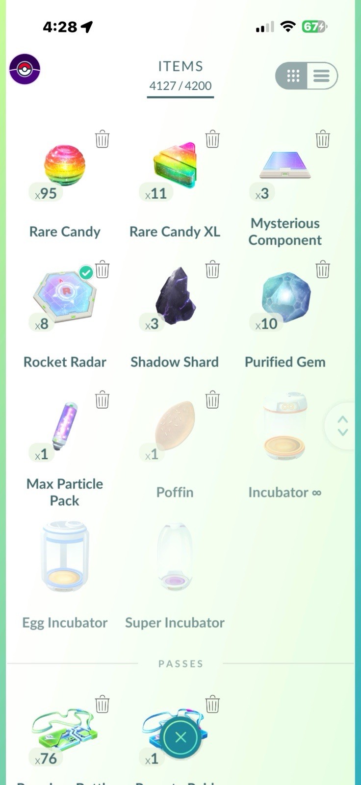 Pokémon GO Level 73 Game Account Legendary Shiny Pokémon Collection