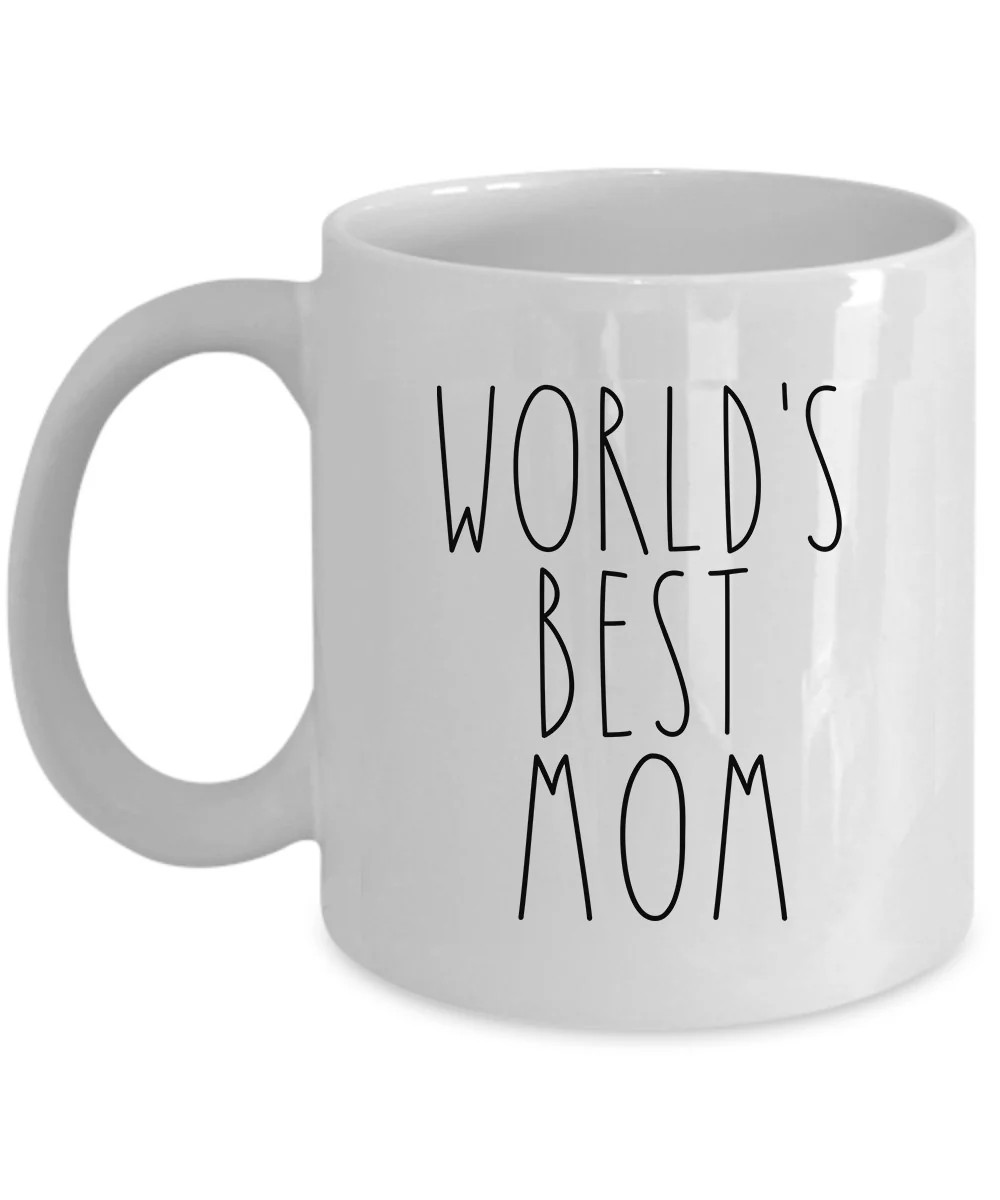 World's Best Mom Coffee Mug 11/15oz Mother's Day Christmas Cup Gifts For Mom