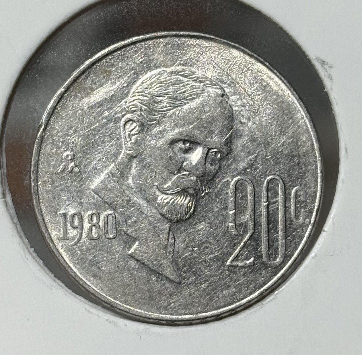 1980 Mexico 20 Centavos Twenty
